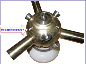 nut locking screws